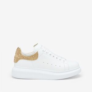 Alexander McQueen
Women's Oversized Sneaker in White/Gold
$990 size 9  NEW